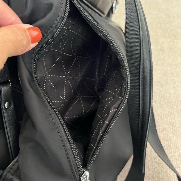 Black Nylon Washable Women’s Backpack - Picture 4 of 7